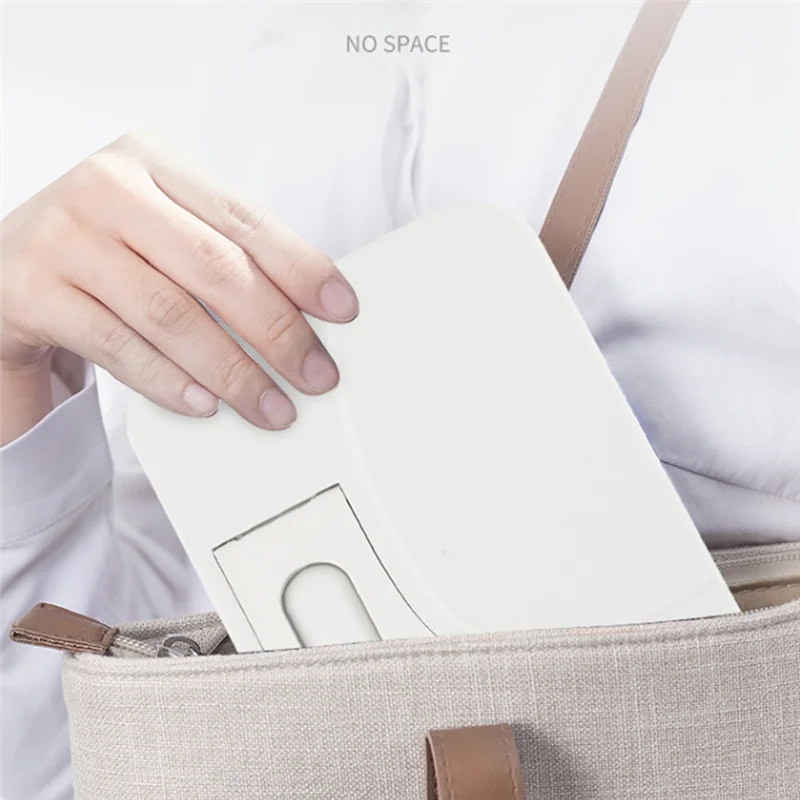 RALCA-перезаряжаемое косметическое зеркало с подсветкой, дорожное зеркало для макияжа, 3-цветное светодиодное освещение, сенсорный экран с регулируемой яркостью 
RALCA-перезаряжаемое косметическое зеркало с подсветкой, дорожное зеркало для макияжа, 3-цветное светодиодное освещение, сенсорный экран с регулируемой яркостью