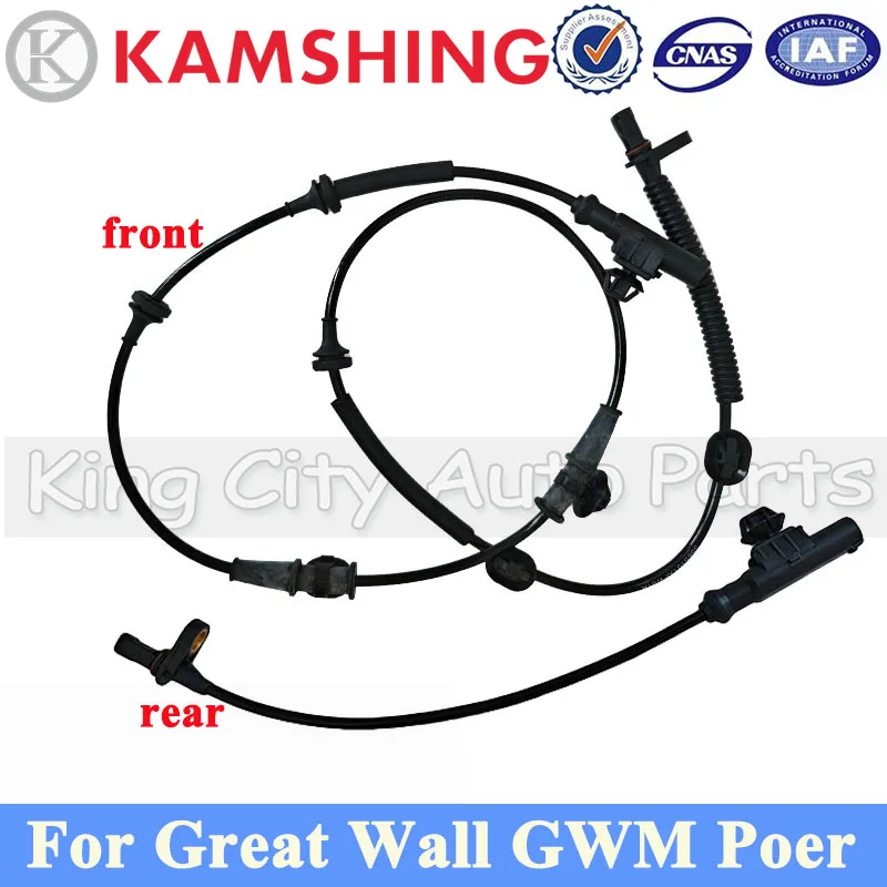 CAPQX Front or Rear Left/Right ABS Wheel Speed Sensor For Great Wall GWM Poer ABS Sensor Car Accessories 3565102XPW01A
CAPQX Front or Rear Left/Right ABS Wheel Speed Sensor For Great Wall GWM Poer ABS Sensor Car Accessories 3565102XPW01A