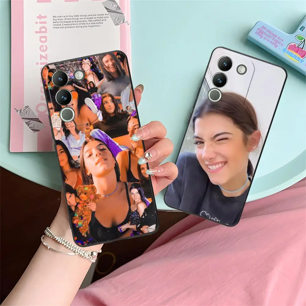 Charli Damelio Matte TPU Mobile Phone Case for VIVO Y77 76 75 74 73 72 58 56 55 51 50 38 36 Y19 Y18 Y03 Y01 5G Colorful Cover
Charli Damelio Matte TPU Mobile Phone Case for VIVO Y77 76 75 74 73 72 58 56 55 51 50 38 36 Y19 Y18 Y03 Y01 5G Colorful Cover