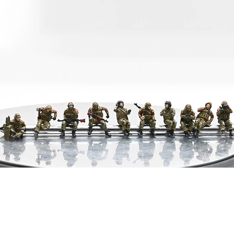 1:72 Scale PVC Plastic Material Russia’s VDV Elite Forces Sitting Posture Soldiers 10 Suitable For Tank Scenes Collectible
1:72 Scale PVC Plastic Material Russia’s VDV Elite Forces Sitting Posture Soldiers 10 Suitable For Tank Scenes Collectible
