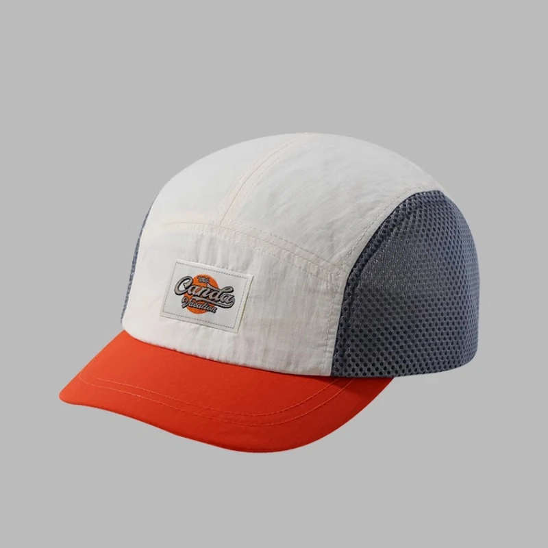 Japanese Summer Thin Quick-drying Short-brimmed Baseball Cap Men's Outdoor Mesh Breathable Color Matching Five-panel Sports Hat
Japanese Summer Thin Quick-drying Short-brimmed Baseball Cap Men's Outdoor Mesh Breathable Color Matching Five-panel Sports Hat