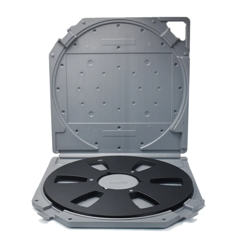 B29C-10Inch 6-Hole Empty Takeup Reel With Empty Take Up Reels Storage Box Portable Protection Case For 10 Inch Sound Tapes
B29C-10Inch 6-Hole Empty Takeup Reel With Empty Take Up Reels Storage Box Portable Protection Case For 10 Inch Sound Tapes