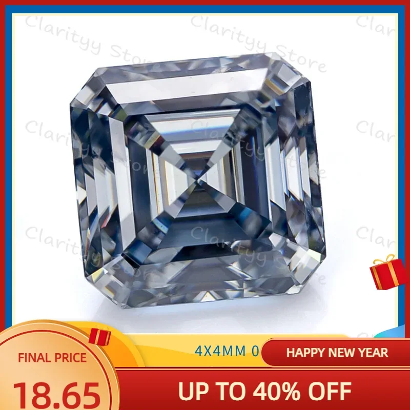 Бусины Holycome с муассанитом для выреза Asscher, свободные драгоценные камни, темно-синие камни VVS1, принадлежности для изготовления ювелирных изделий
Бусины Holycome с муассанитом для выреза Asscher, свободные драгоценные камни, темно-синие камни VVS1, принадлежности для изготовления ювелирных изделий