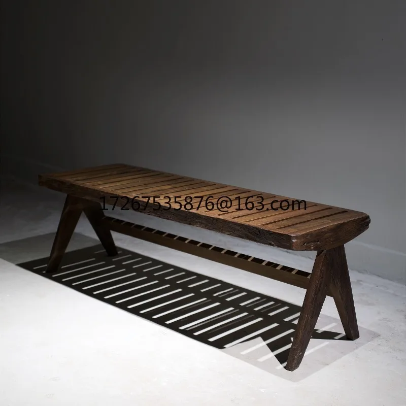 Outdoor multi-functional bench can be used as a table, solid wood bench, simple wabi sand wind bench for home use
Outdoor multi-functional bench can be used as a table, solid wood bench, simple wabi sand wind bench for home use