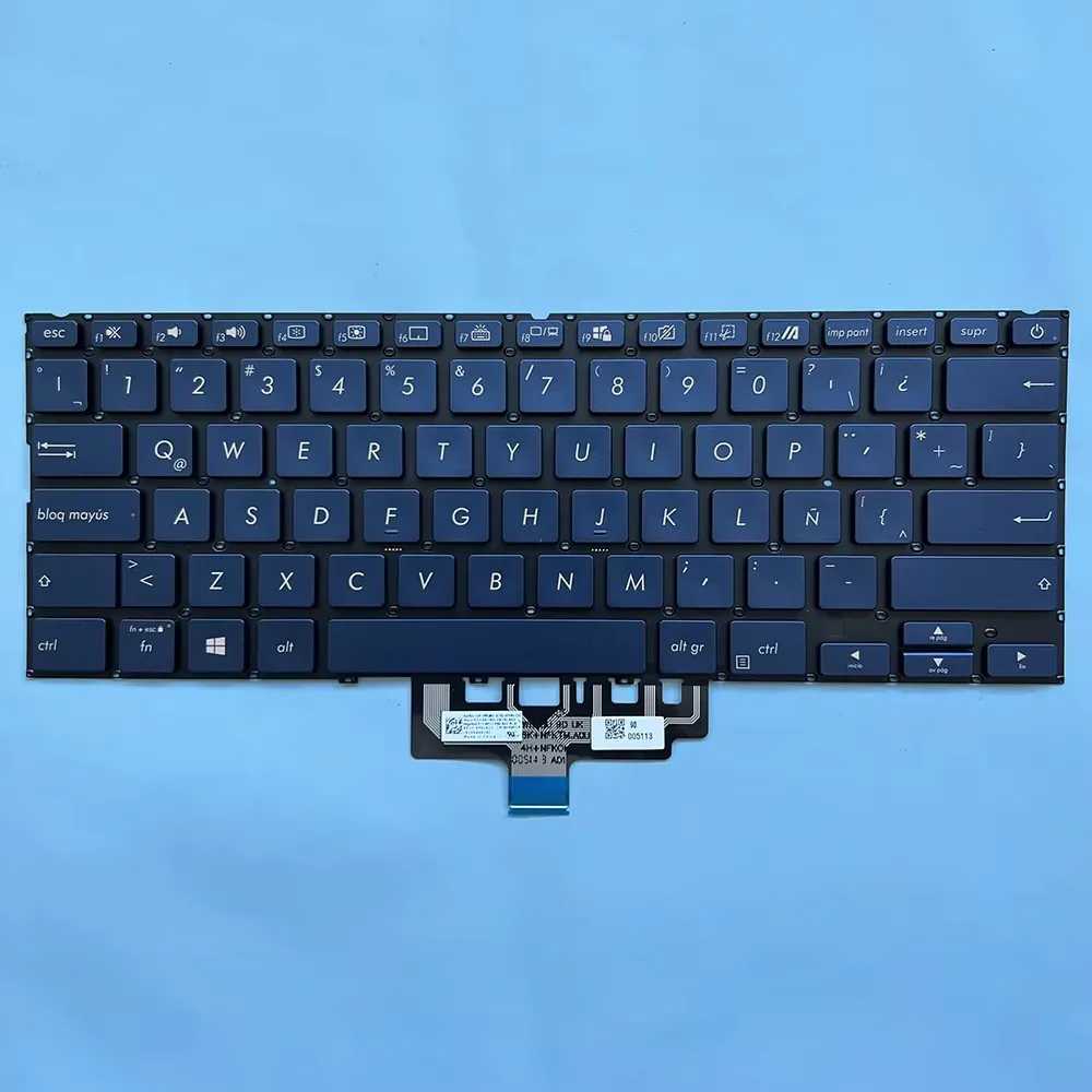 U4600FL Latin Backlit Keyboard for ASUS ZenBook UX434I UX434IQ UM434I UM434IQ UX434F UX434FA UX434FL UX434FLC UX434DA U4600FL
U4600FL Latin Backlit Keyboard for ASUS ZenBook UX434I UX434IQ UM434I UM434IQ UX434F UX434FA UX434FL UX434FLC UX434DA U4600FL