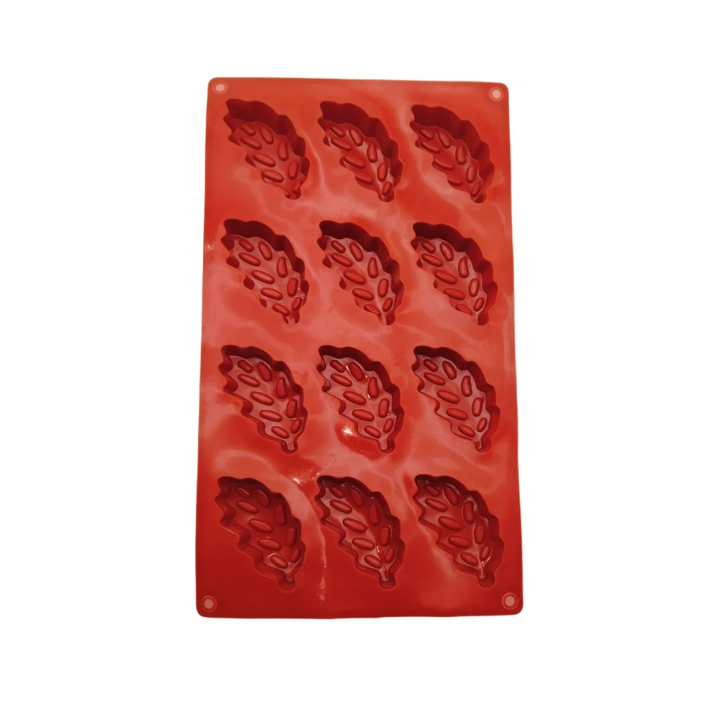 12 Hole 3D Leaf Silicone Chocolate Mold Chocolate Puff Steamed Chinese Sponge Cake Mold Pudding Jelly Biscuit Home Baking Tools
12 Hole 3D Leaf Silicone Chocolate Mold Chocolate Puff Steamed Chinese Sponge Cake Mold Pudding Jelly Biscuit Home Baking Tools