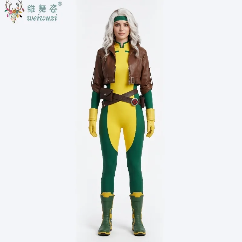 Adult Women Superhero Brave Warrior Cosplay Costume Movie Character Full Set with Jacket Bodysuit Halloween Comic Con Dress Up
Adult Women Superhero Brave Warrior Cosplay Costume Movie Character Full Set with Jacket Bodysuit Halloween Comic Con Dress Up