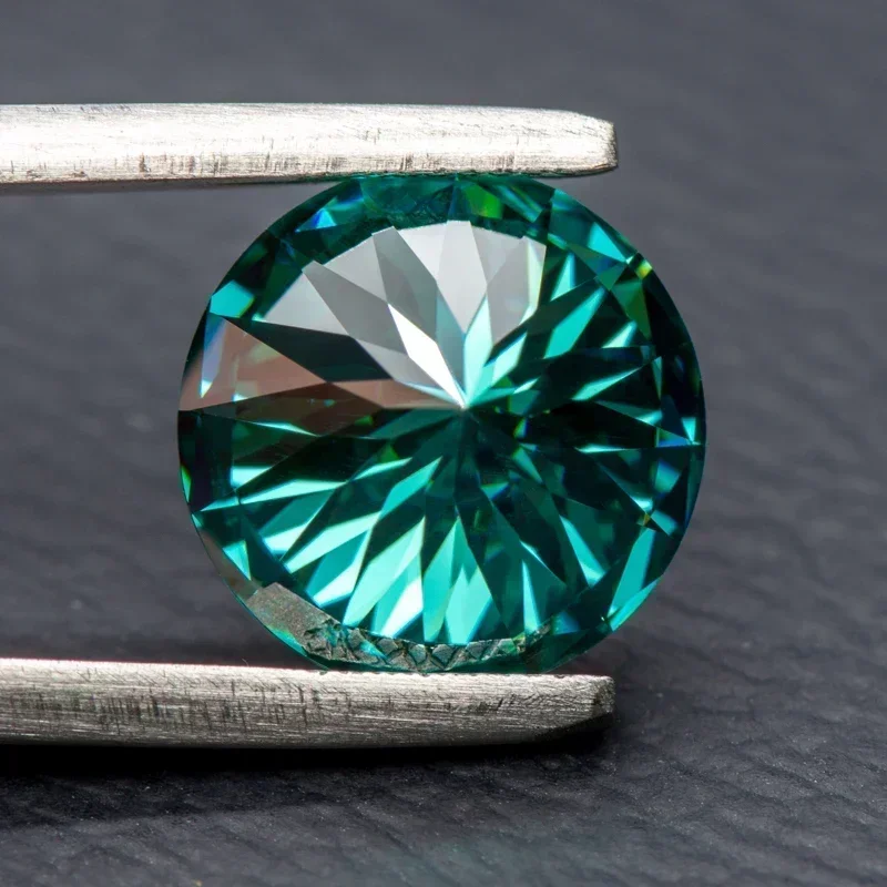 NEW Moissanite Stone Plum Blossom Cut Natural Emerald Green Color Round Shape DIY Advanced Jewelry Making Materials with Certifi
NEW Moissanite Stone Plum Blossom Cut Natural Emerald Green Color Round Shape DIY Advanced Jewelry Making Materials with Certifi