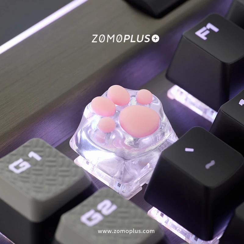 ZOMO PLUS 3D PRINTED RESIN & SILICONE TRANSPARENT KITTY PAW ARTISAN KEYCAP MECHANICAL KEYBOARD KEYCAP KAWAII CAT PAW KEYCAP
ZOMO PLUS 3D PRINTED RESIN & SILICONE TRANSPARENT KITTY PAW ARTISAN KEYCAP MECHANICAL KEYBOARD KEYCAP KAWAII CAT PAW KEYCAP