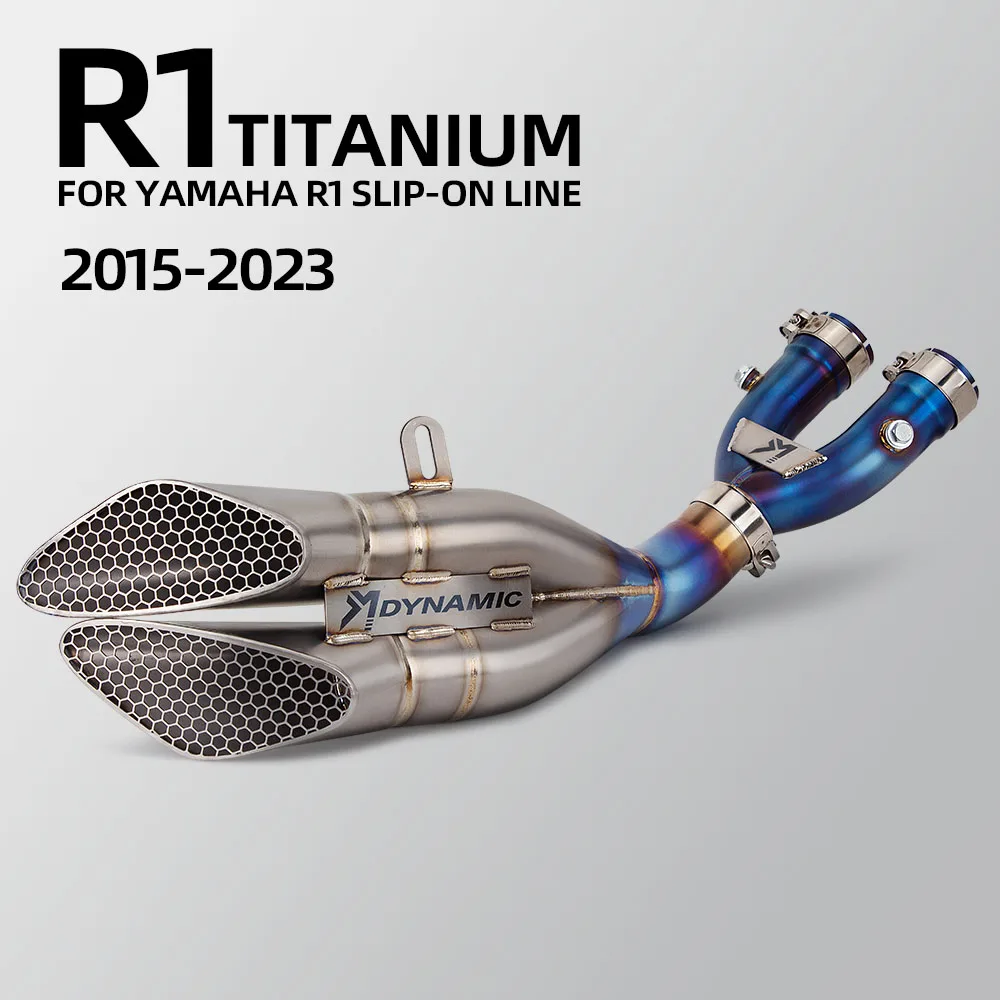 Для Yamaha YZF R1 R1M 2015-2023 полностью титановый DY сотовый гоночный побег без шнуровки мотоцикл GP глушитель выхлопа
Для Yamaha YZF R1 R1M 2015-2023 полностью титановый DY сотовый гоночный побег без шнуровки мотоцикл GP глушитель выхлопа