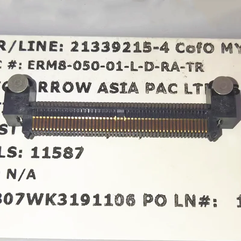 1 шт. ~ 10 шт./лот ERM8-050-01-L-D-RA-TR 100PIN 0,8 мм, новый оригинал
1 шт. ~ 10 шт./лот ERM8-050-01-L-D-RA-TR 100PIN 0,8 мм, новый оригинал