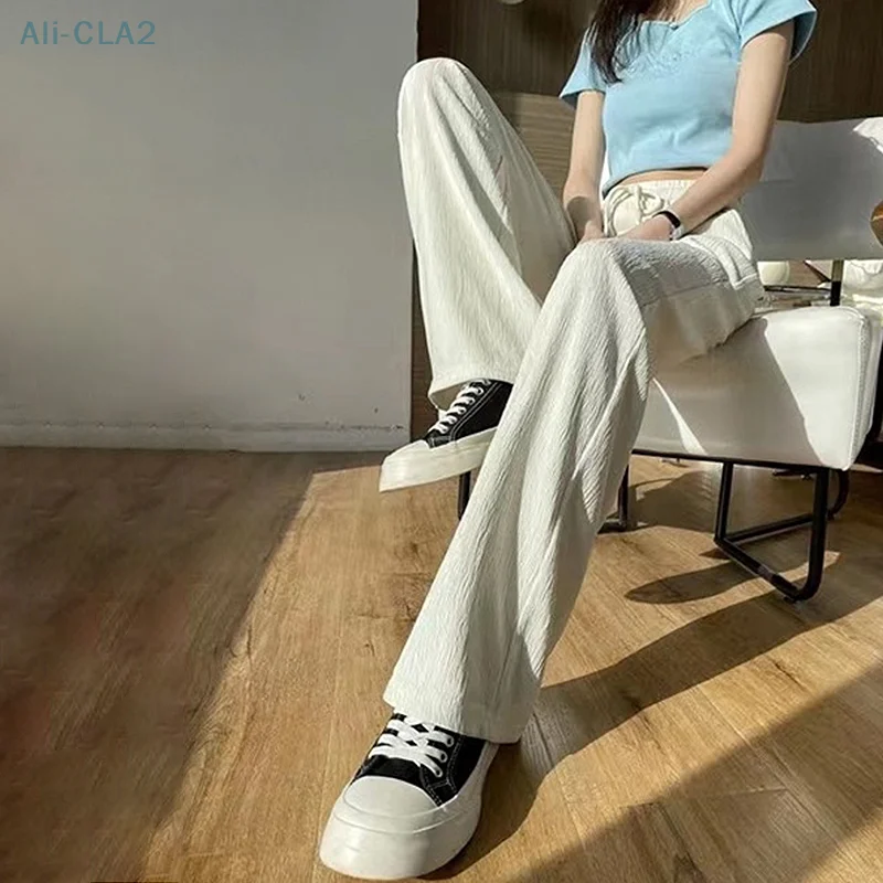 Fashion Korean Style Plaid Cool High Waist Casual Wide Leg Pants For Women
Fashion Korean Style Plaid Cool High Waist Casual Wide Leg Pants For Women