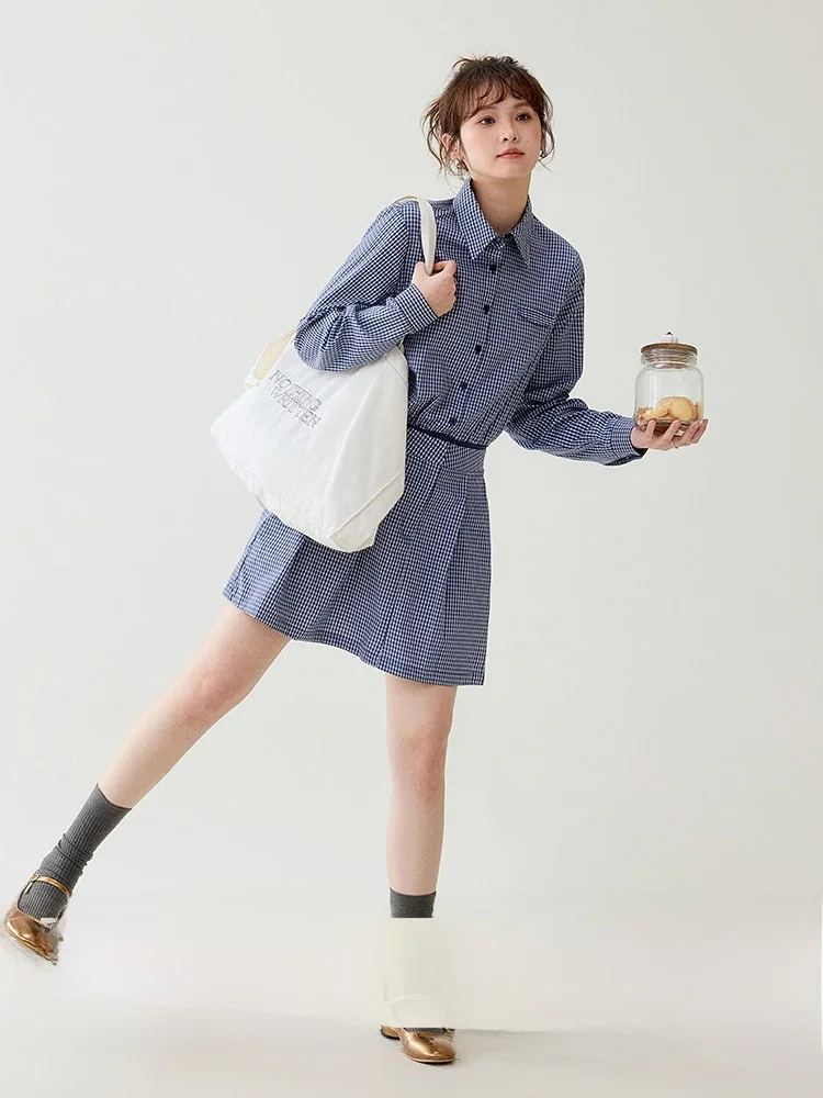 Оригинальное хлопковое платье в клетку North Island AMUU для женщин, новинка ранней весны, из чистого хлопка, с длинными рукавами, с завязками на талии
Оригинальное хлопковое платье в клетку North Island AMUU для женщин, новинка ранней весны, из чистого хлопка, с длинными рукавами, с завязками на талии