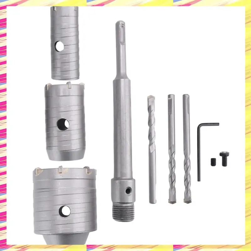 ABJJ SDS Plus Electric Drill Bit Wall Hole Opener Suit Hollow Brick Wall Concrete Air Conditioning Water Pipe Hole Driller
ABJJ SDS Plus Electric Drill Bit Wall Hole Opener Suit Hollow Brick Wall Concrete Air Conditioning Water Pipe Hole Driller