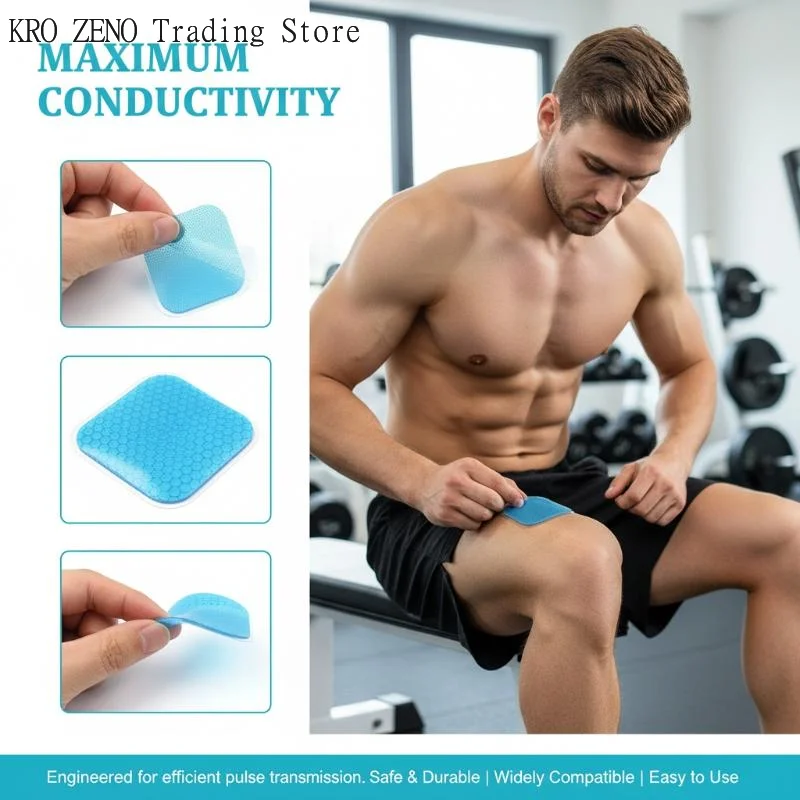 4PCS EMS Gel Pads For EMS Trainer Abdominal Gel Stickers Fitness Hydrogel For Abdomen Muscle Stimulator Slimming Massage Machine
4PCS EMS Gel Pads For EMS Trainer Abdominal Gel Stickers Fitness Hydrogel For Abdomen Muscle Stimulator Slimming Massage Machine