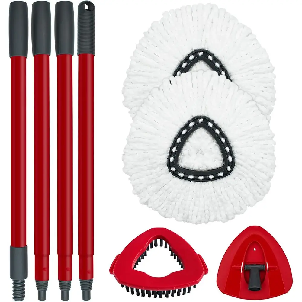 Mop Replace Base, Mop Handle Replacement, Tank System, Include 2 Microfiber Mop Replacement, 1 Sturdy Iron 30-58 Mop Handle, 1 S
Mop Replace Base, Mop Handle Replacement, Tank System, Include 2 Microfiber Mop Replacement, 1 Sturdy Iron 30-58 Mop Handle, 1 S