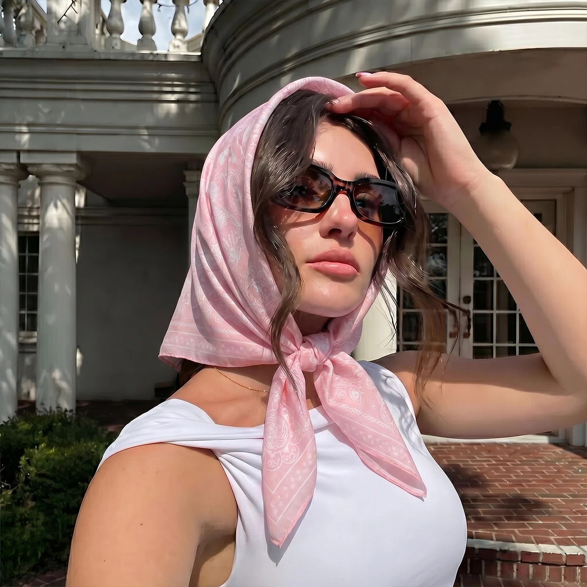 New Silk Square Scarf Women Luxury PaisleyPrint Kerchief Soft Satin Hairband Hands Bag Ribbon Foulard Hijab Neckerchief Headband
New Silk Square Scarf Women Luxury PaisleyPrint Kerchief Soft Satin Hairband Hands Bag Ribbon Foulard Hijab Neckerchief Headband