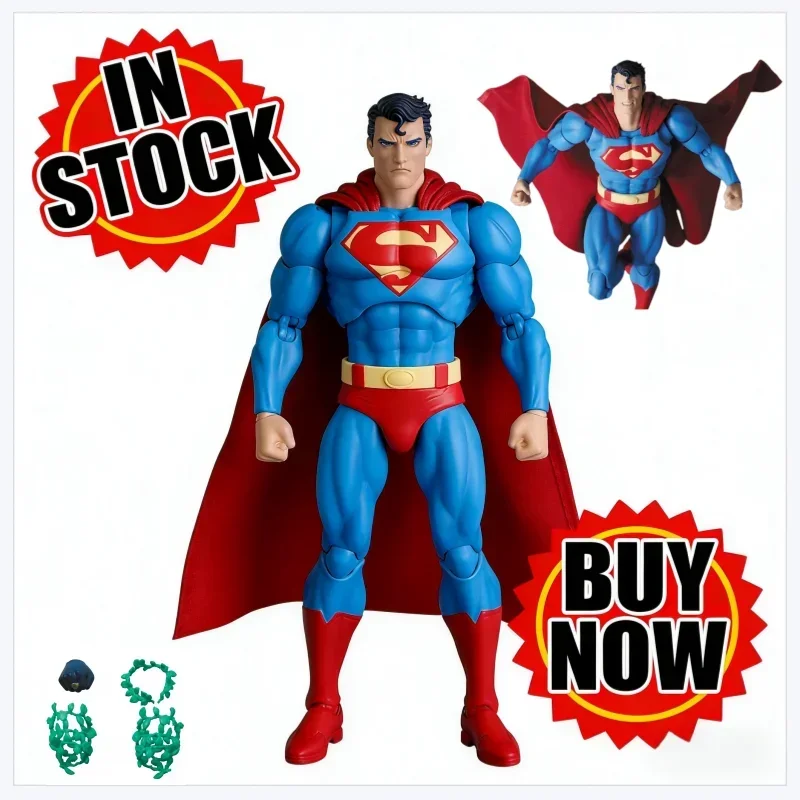 100%original CT Toys IN Stock MAFEX 117 Superman Hush 1/12 Action Figure Anime Cartoon Collectible Model PVC Toy
100%original CT Toys IN Stock MAFEX 117 Superman Hush 1/12 Action Figure Anime Cartoon Collectible Model PVC Toy