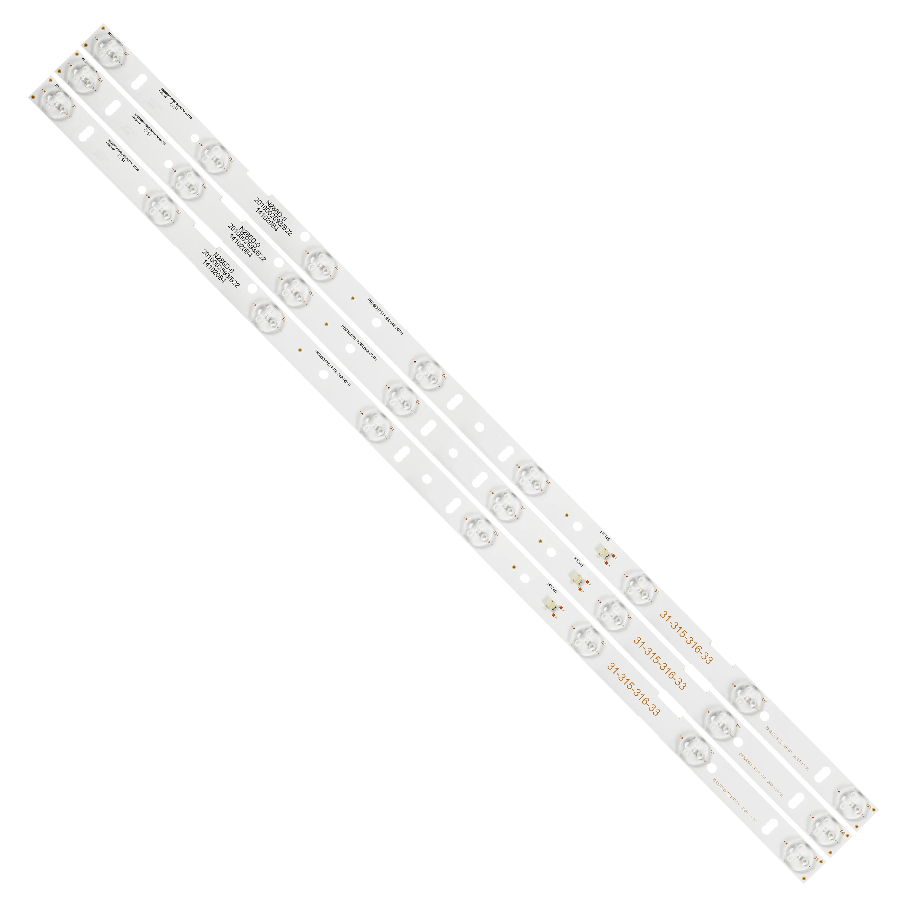 LED Backlight strip for TOSHIBA 32W2353RB LC32LD145V LE32D55H 32S30HA105B MTV3226LT2 32LBT73 MX32D08-ZC14F-02 MX315D08-ZC14F-01
LED Backlight strip for TOSHIBA 32W2353RB LC32LD145V LE32D55H 32S30HA105B MTV3226LT2 32LBT73 MX32D08-ZC14F-02 MX315D08-ZC14F-01
