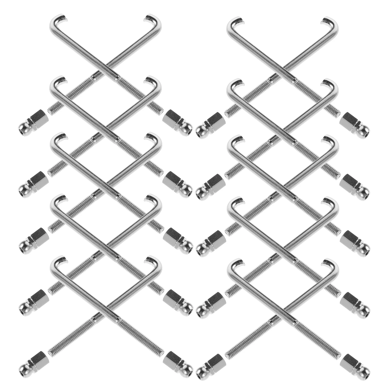 48PCS Banjo Hook Brackets Banjo Nuts Banjo Hooks Metal Parts Musical Instrument Accessories Hook Brackets
48PCS Banjo Hook Brackets Banjo Nuts Banjo Hooks Metal Parts Musical Instrument Accessories Hook Brackets