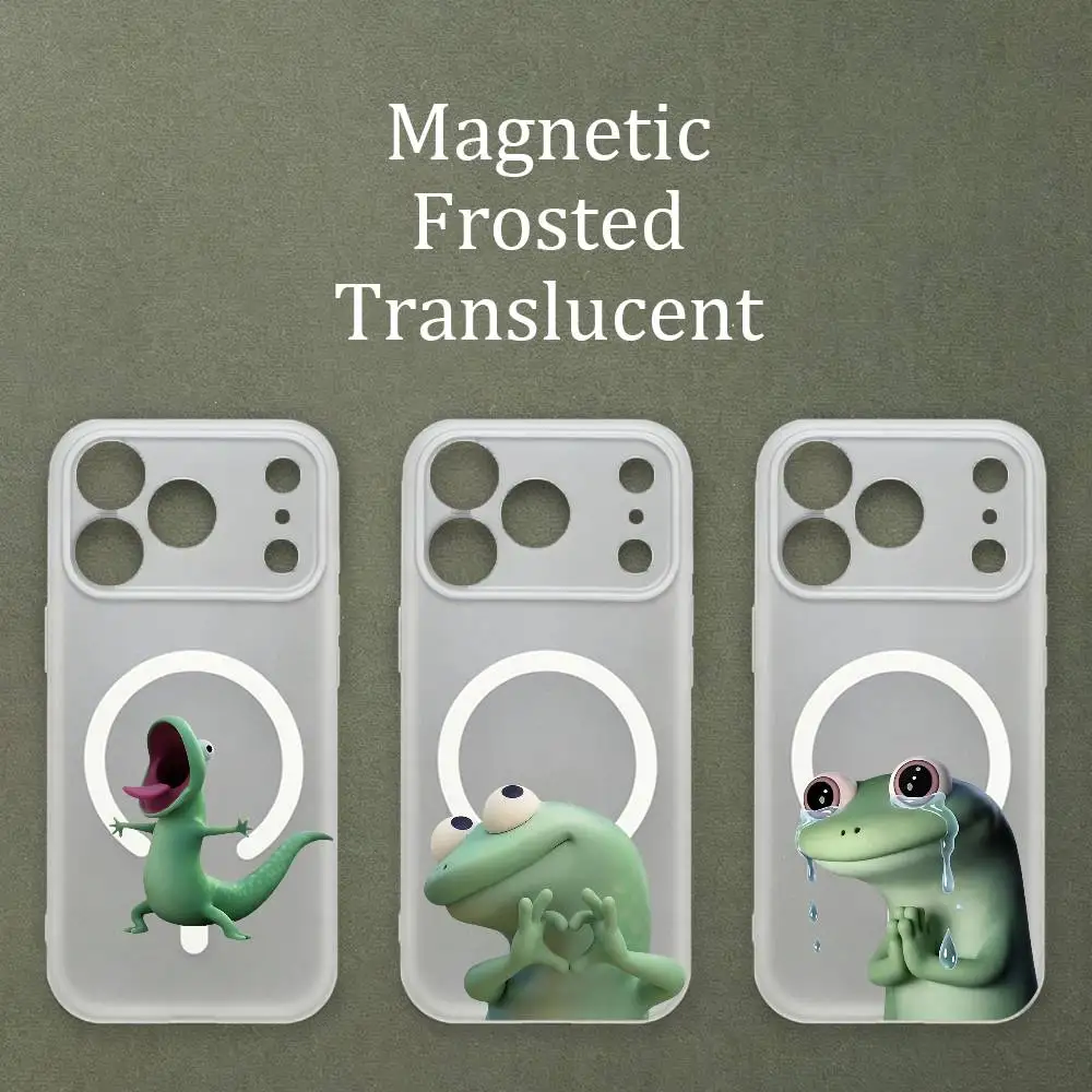 L-Li_zards Magnetic Matte Semi Clear Soft Case For MagSafe Shell iPhone 11 15 17 16 12 14 13 Pro Max
L-Li_zards Magnetic Matte Semi Clear Soft Case For MagSafe Shell iPhone 11 15 17 16 12 14 13 Pro Max