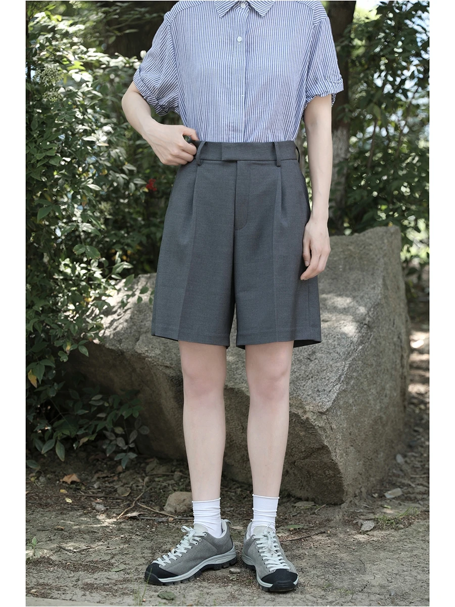 Slimming High Waist Straight Leg Five-Quarter Pants Loose Cover up Cool Summer Trousers for Pear Shaped Body Women
Slimming High Waist Straight Leg Five-Quarter Pants Loose Cover up Cool Summer Trousers for Pear Shaped Body Women