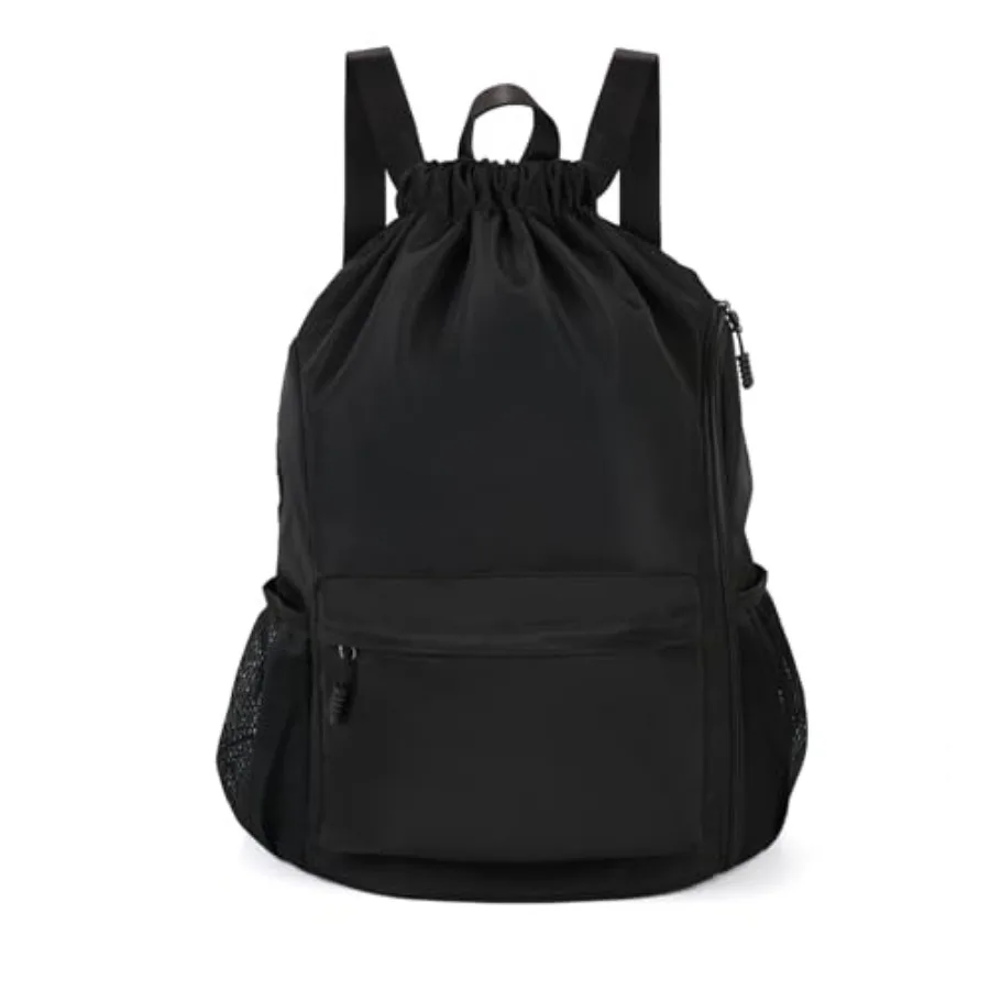 Waterproof Drawstring Gym Backpack Bag for Men and Women, Sports Gym Bag with Side Pocket
Waterproof Drawstring Gym Backpack Bag for Men and Women, Sports Gym Bag with Side Pocket