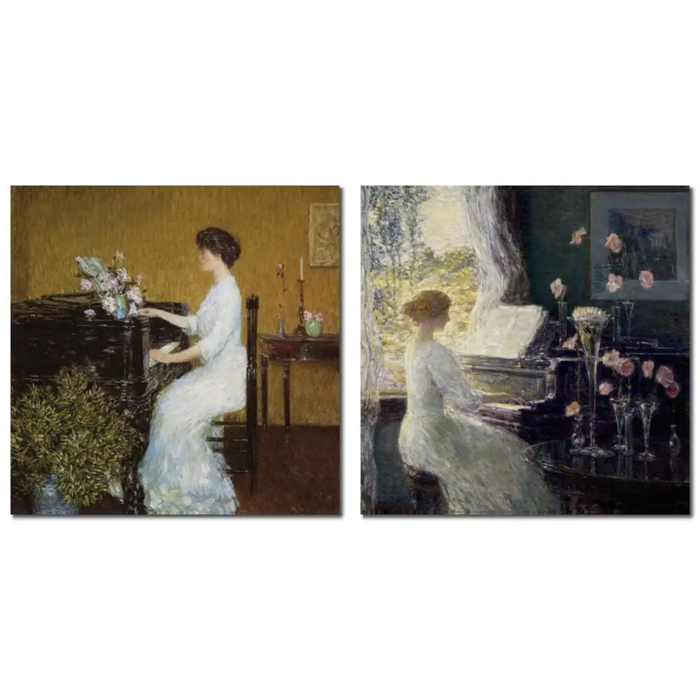 Маленький размер картина маслом Чайлд Hassam фортепиано ручная роспись холст шедевр пейзаж для прихожей столовая Настенный декор
Маленький размер картина маслом Чайлд Hassam фортепиано ручная роспись холст шедевр пейзаж для прихожей столовая Настенный декор