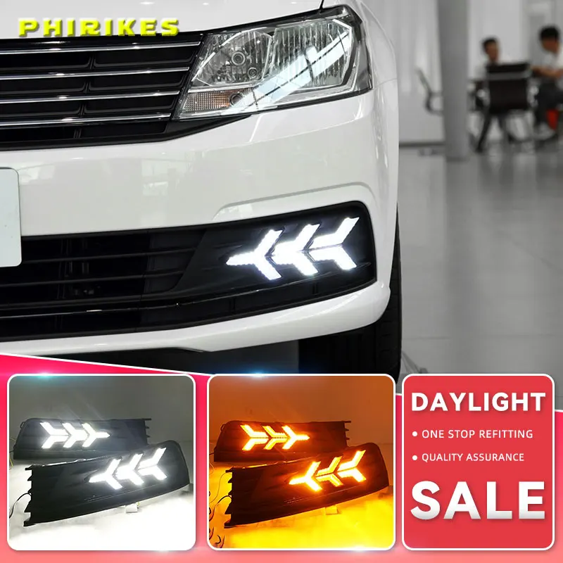 1 Pair LED DRL Daytime Running Light For Volkswagen VW Lavida 2015-2017 with Yellow Trun Signal Light Blue Night Lamp
1 Pair LED DRL Daytime Running Light For Volkswagen VW Lavida 2015-2017 with Yellow Trun Signal Light Blue Night Lamp