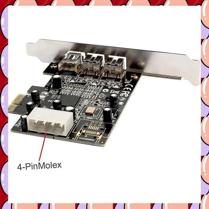 A72Z 3X SY-PEX30016 3-портовый IEEE 1394 Firewire 1394B и 1394A Pcie 1,1 X1 Карта TI XIO2213B Чипсет Требуется драйвер Legacy
A72Z 3X SY-PEX30016 3-портовый IEEE 1394 Firewire 1394B и 1394A Pcie 1,1 X1 Карта TI XIO2213B Чипсет Требуется драйвер Legacy