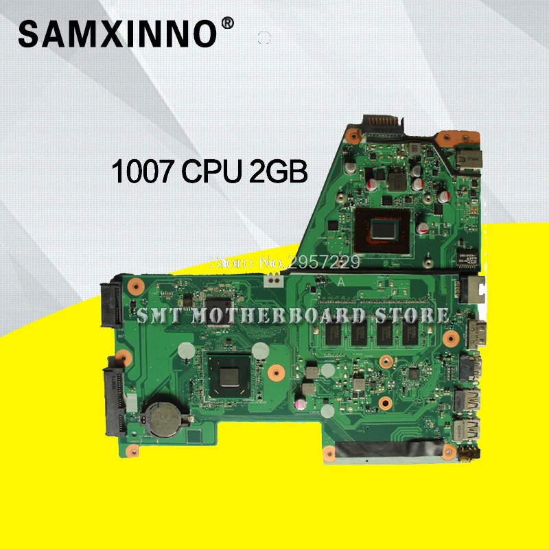 Материнская плата X451CA для ASUS X451C F451C A451C X451CAP, материнская плата для ноутбука с процессором 1007U/2117U/I3-3217U 0G/2G/4G-RAM, 100% рабочая
Материнская плата X451CA для ASUS X451C F451C A451C X451CAP, материнская плата для ноутбука с процессором 1007U/2117U/I3-3217U 0G/2G/4G-RAM, 100% рабочая