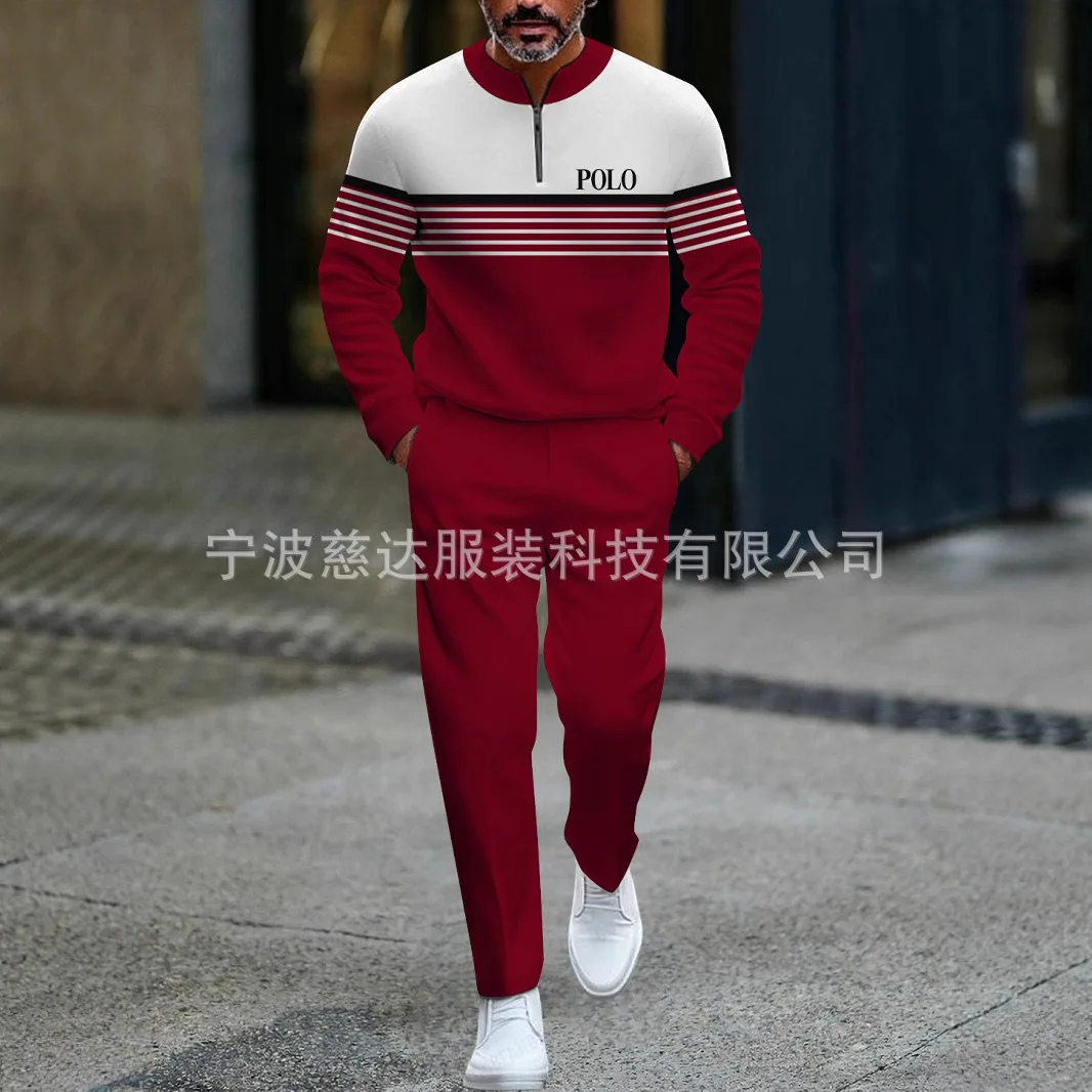 2025 New European and American Cross-border Fashion Casual Minimalist Long-sleeve Crew Neck Sweatshirt & Pants 3D Printed Set
2025 New European and American Cross-border Fashion Casual Minimalist Long-sleeve Crew Neck Sweatshirt & Pants 3D Printed Set