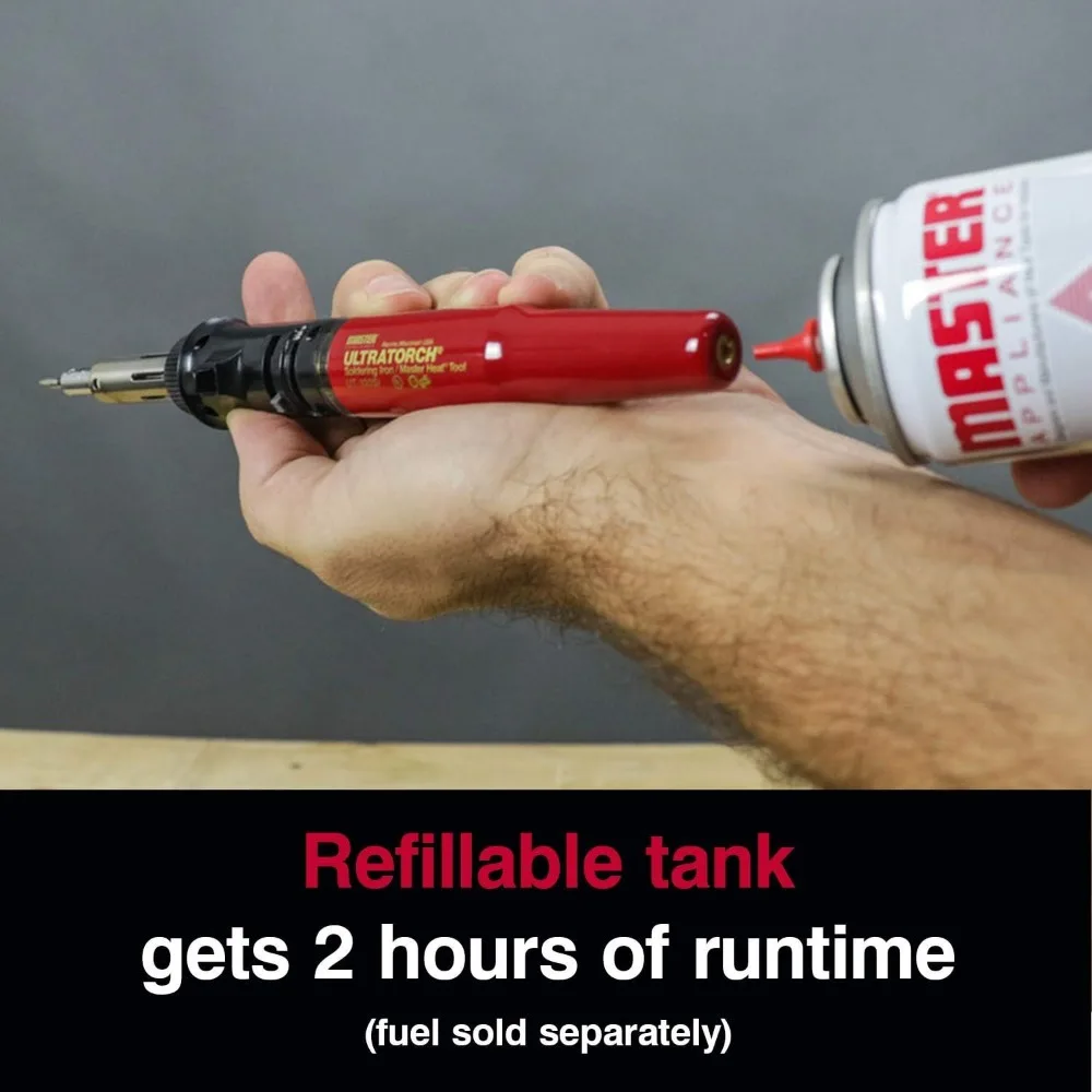 Ultratorch UT-100SiK Аккумуляторный паяльник с бутановым питанием, беспламенный нагревательный инструмент для проводов и бесплатная доставка
Ultratorch UT-100SiK Аккумуляторный паяльник с бутановым питанием, беспламенный нагревательный инструмент для проводов и бесплатная доставка