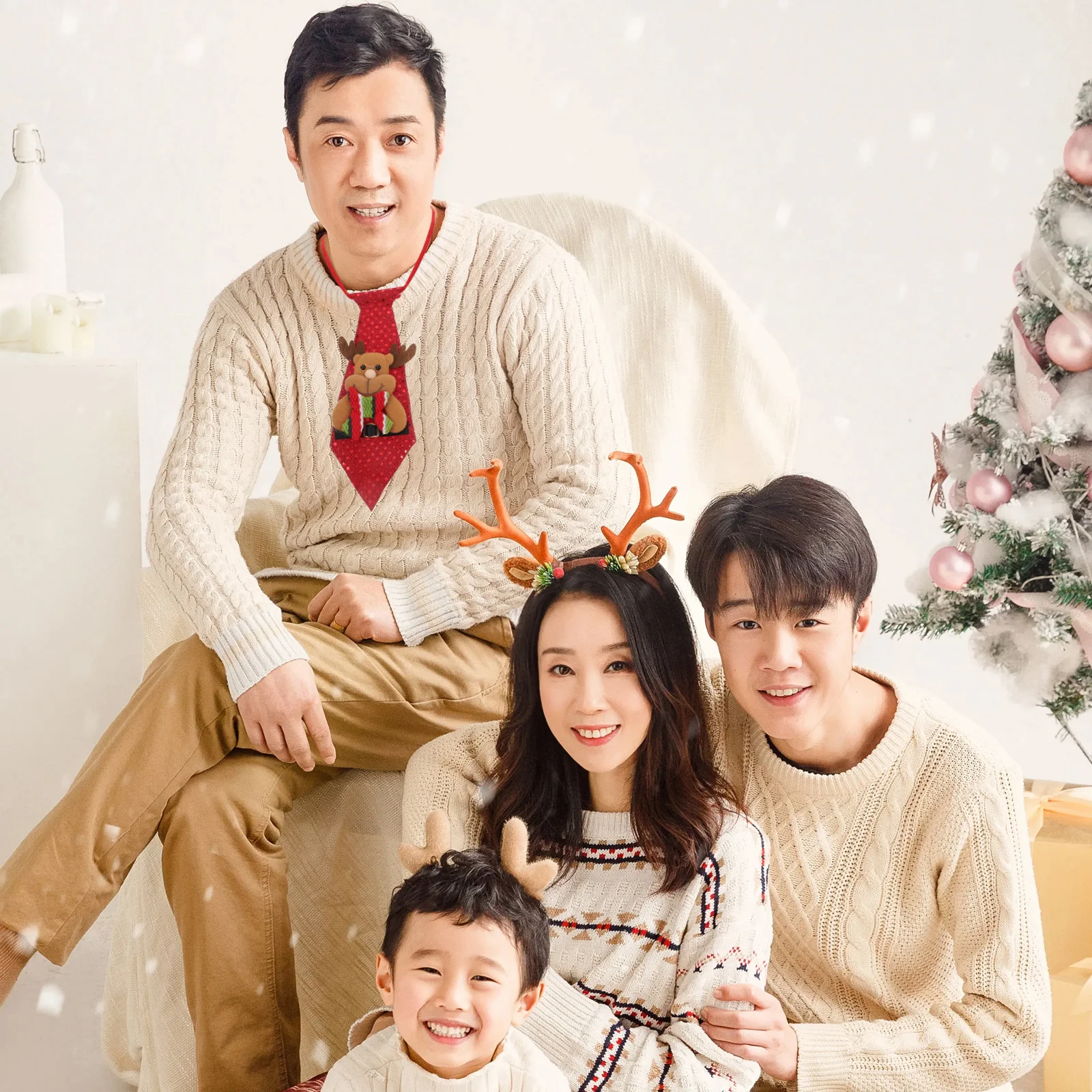 2Pcs Christmas Necktie Red Festival Tie Decor for Holiday Party and Adults Santa Reindeer Christmas Necktie
2Pcs Christmas Necktie Red Festival Tie Decor for Holiday Party and Adults Santa Reindeer Christmas Necktie