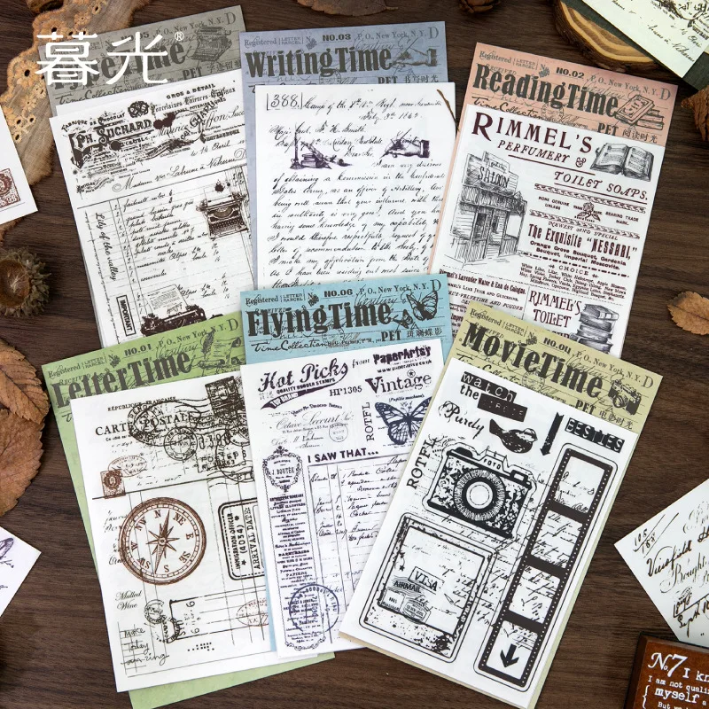 2pcs/lot Memo Pads Material Paper Manuscript imprint Junk Journal Scrapbooking Paper Retro Background Decoration Paper
2pcs/lot Memo Pads Material Paper Manuscript imprint Junk Journal Scrapbooking Paper Retro Background Decoration Paper