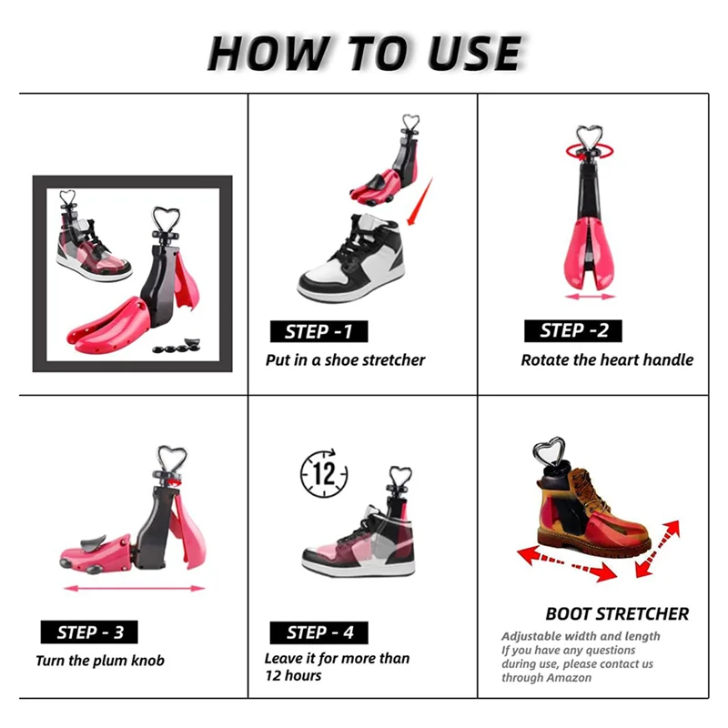 AS60-2X Женские носилки для обуви, носилки для ботинок, широкие ноги, 4-сторонние регулируемые носилки для обуви. (Для женщин, размер 7-12, мужской 6-11)
AS60-2X Женские носилки для обуви, носилки для ботинок, широкие ноги, 4-сторонние регулируемые носилки для обуви. (Для женщин, размер 7-12, мужской 6-11)