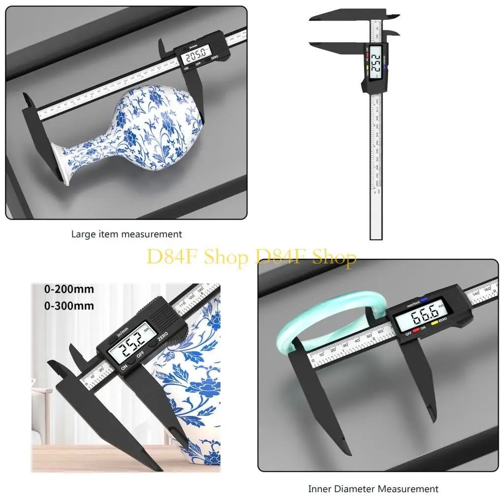 D84F Tall Accuracy Digital Measure Carbonfiber Thin Plan Scale Unit Conversion For Industrial Jewelry Antique Measurement
D84F Tall Accuracy Digital Measure Carbonfiber Thin Plan Scale Unit Conversion For Industrial Jewelry Antique Measurement
