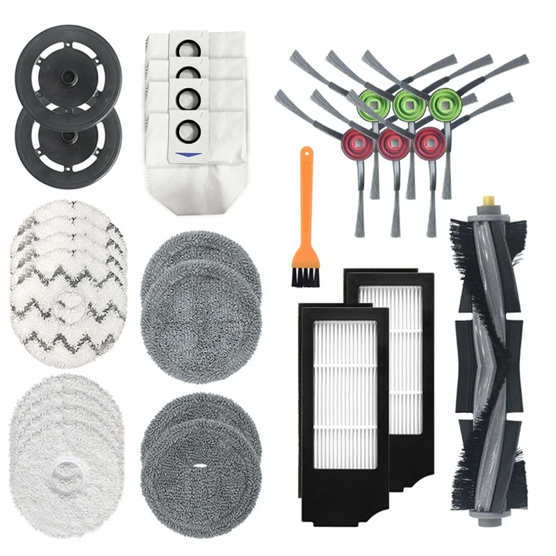 28Pcs Replacement Kit For Ecovacs Deebot X1 Turbo/Omni Robot Vacuum Cleaner Main Side Brush Mop Cloth Filter Dust Bag
28Pcs Replacement Kit For Ecovacs Deebot X1 Turbo/Omni Robot Vacuum Cleaner Main Side Brush Mop Cloth Filter Dust Bag
