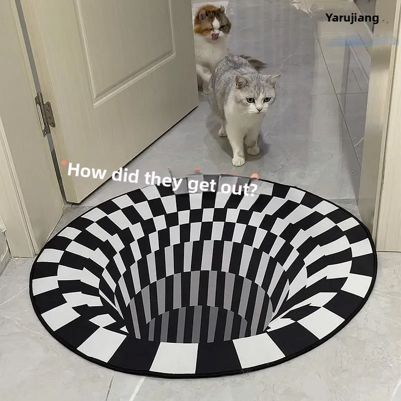 Modern Minimalist Crystal Flocking 3D Visual round Living Room Carpet Illusion Bedroom Foot Mat Tea Table Pad Vertigo Carpet
Modern Minimalist Crystal Flocking 3D Visual round Living Room Carpet Illusion Bedroom Foot Mat Tea Table Pad Vertigo Carpet