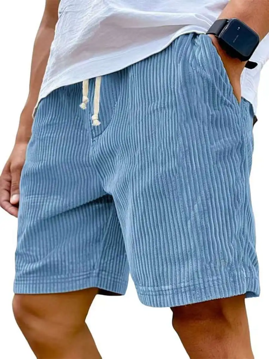 New Men's Corduroy Shorts American Style Multi Pocket Loose Oversized Pants Embroidered Logo Retro Straight Leg Shorts For Male
New Men's Corduroy Shorts American Style Multi Pocket Loose Oversized Pants Embroidered Logo Retro Straight Leg Shorts For Male
