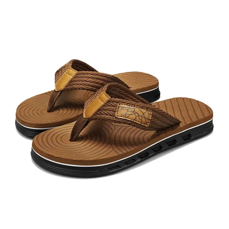 Men's Comfortable Flip Flops Non-slip Anti-odor Soft Sole Summer Beach Slippers Casual Outdoor Sandals For Daily Wear
Men's Comfortable Flip Flops Non-slip Anti-odor Soft Sole Summer Beach Slippers Casual Outdoor Sandals For Daily Wear