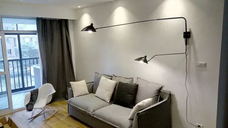 Lighting 2-Arm Rotating Sconce Wall Lamp Modern Wall Light Lamp (Black or White Color )Free shipping!
Lighting 2-Arm Rotating Sconce Wall Lamp Modern Wall Light Lamp (Black or White Color )Free shipping!