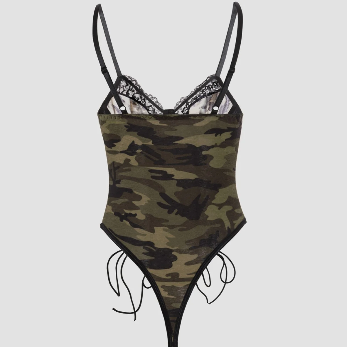 Камуфляжный комбинезон на шнуровке, облегающее романтическое белье, женская сексуальная пижама без рукавов, летний модный цельный комбинезон-боди с лямкой через шею
Камуфляжный комбинезон на шнуровке, облегающее романтическое белье, женская сексуальная пижама без рукавов, летний модный цельный комбинезон-боди с лямкой через шею