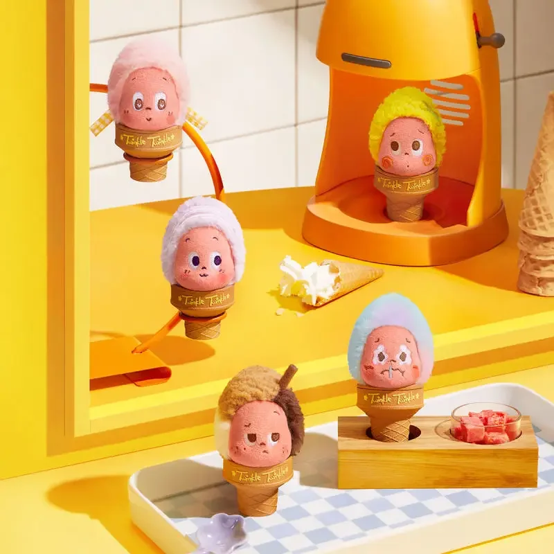 POP MART Twinkle Twinkle MOON GELATO Series-Ice Cream Plush Pendant Trendy Mystery Box Anime Action Figure Blind Box Toys Model
POP MART Twinkle Twinkle MOON GELATO Series-Ice Cream Plush Pendant Trendy Mystery Box Anime Action Figure Blind Box Toys Model