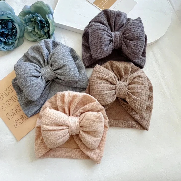Knitted Stretch Baby Turban Hats for Newborn Boys Girls Big Bow Beanies Soft Cotton Infant Headwrap
Knitted Stretch Baby Turban Hats for Newborn Boys Girls Big Bow Beanies Soft Cotton Infant Headwrap