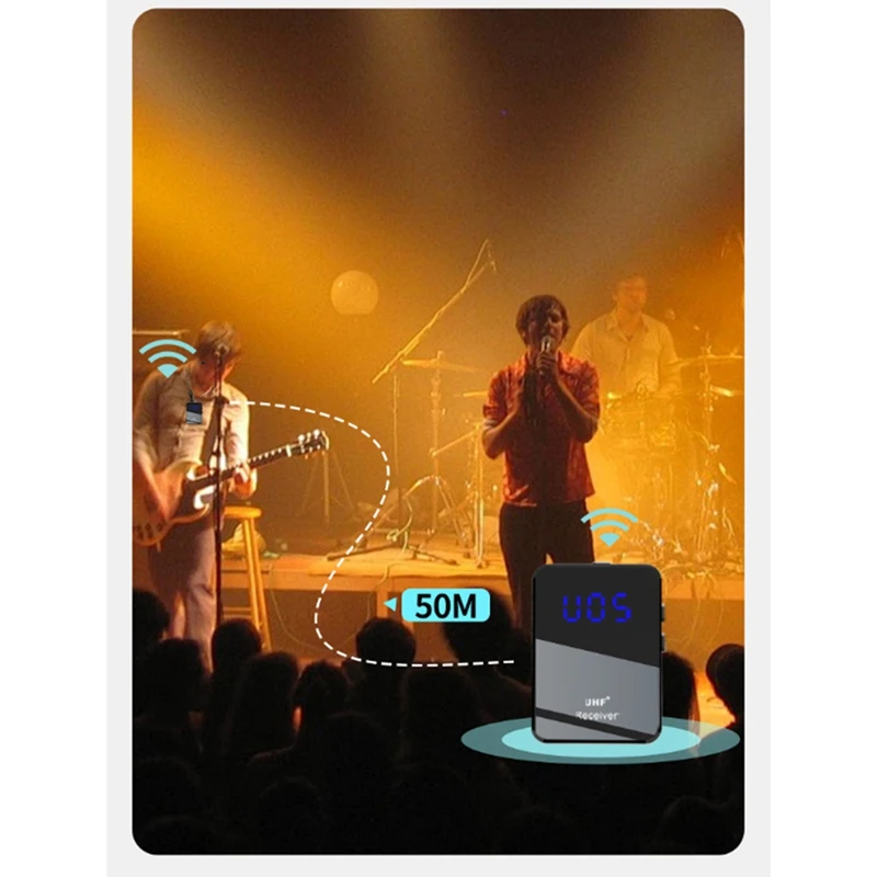 Беспроводная система внутриканального монитора 2,4 г, 50 м, наушники, перезаряжаемый передатчик, приемник, поддержка стерео моно-певца Studio-A12I
Беспроводная система внутриканального монитора 2,4 г, 50 м, наушники, перезаряжаемый передатчик, приемник, поддержка стерео моно-певца Studio-A12I