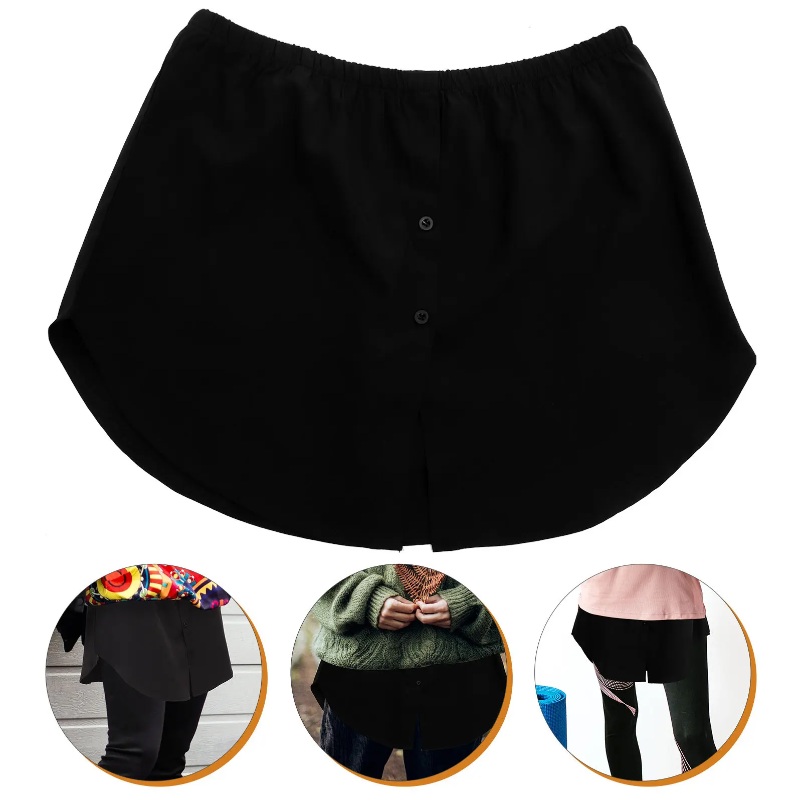 Women Shirt Extender Fake Skirt Underskirt for Layering Under Sweaters Jackets Cardigans Waist Hips Smooth Seamfree
Women Shirt Extender Fake Skirt Underskirt for Layering Under Sweaters Jackets Cardigans Waist Hips Smooth Seamfree