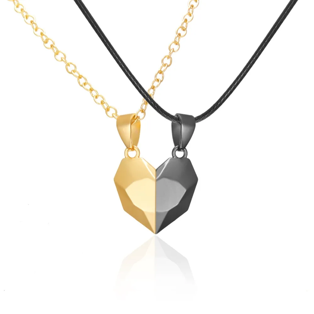 Versatile Couple Heart Magnetic Necklace Heart Combination Elegant Clavicular Chain Attractive Magnet Engagement Necklaces
Versatile Couple Heart Magnetic Necklace Heart Combination Elegant Clavicular Chain Attractive Magnet Engagement Necklaces