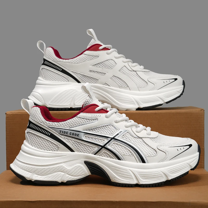 2025 Spring New Men Running Shoes Breathable Jogging Sneakers Comfortable Old Dad Shoes Height Increasing Outdor Sport Shoes
2025 Spring New Men Running Shoes Breathable Jogging Sneakers Comfortable Old Dad Shoes Height Increasing Outdor Sport Shoes