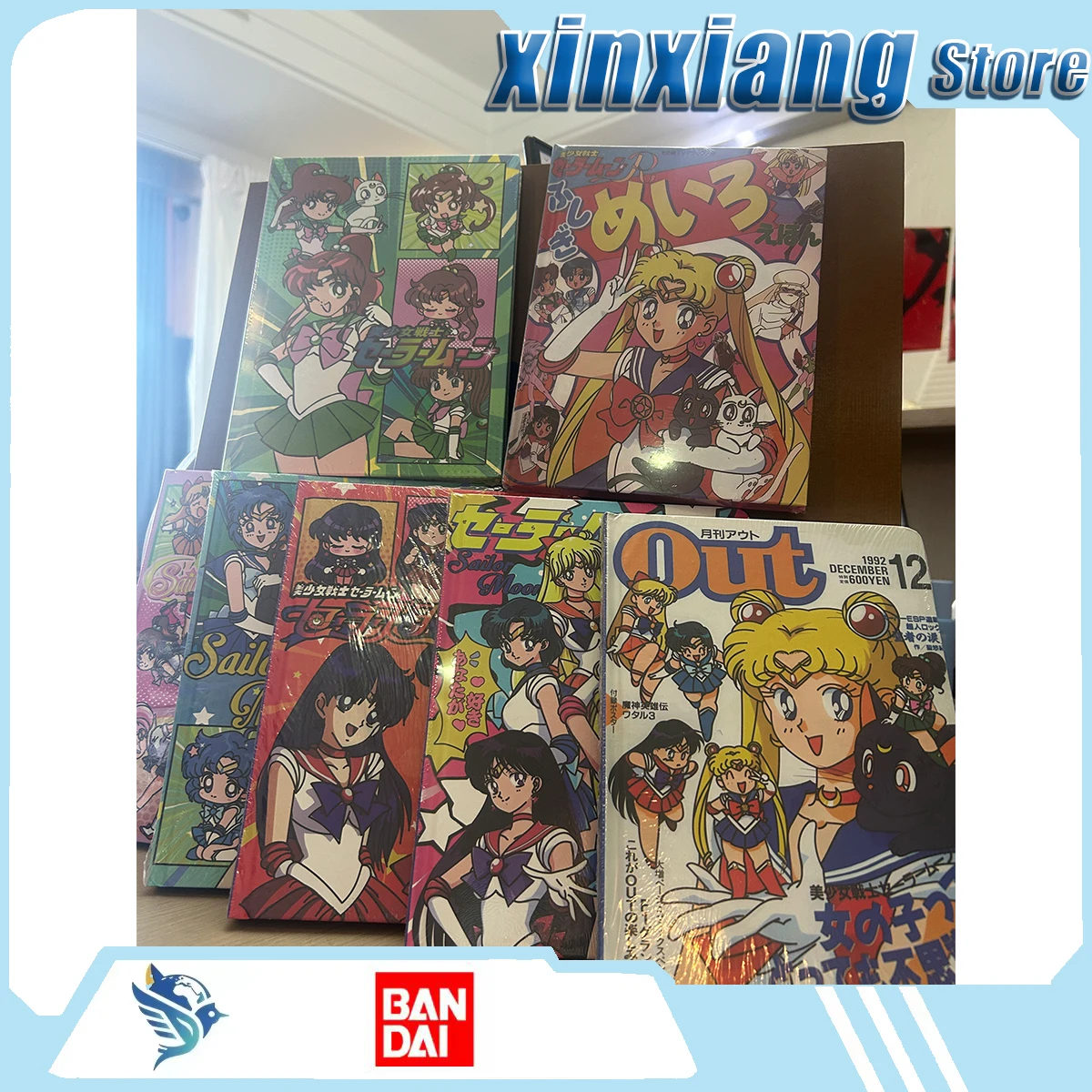 Bandai Sailor Moon Color Page Book Leather-Covered Decorative Booklet High-Quality Appearance Level Cartoon Sketchbook Notepad
Bandai Sailor Moon Color Page Book Leather-Covered Decorative Booklet High-Quality Appearance Level Cartoon Sketchbook Notepad